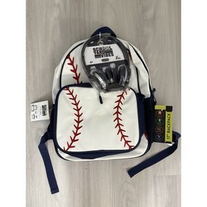 Schoolyard Vibes Backpack 3-Piece Set with insulated Lunch Bag & Headphone Set